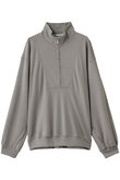 【MEN】HALF ZIP WOOL SWEAT