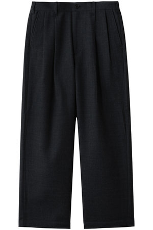 ユニバーサル プロダクツ/UNIVERSAL PRODUCTS.の【MEN】WOOL COTTON 2 TUCK TROUSERS(110600/110601)