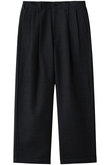 【MEN】WOOL COTTON 2 TUCK TROUSERS