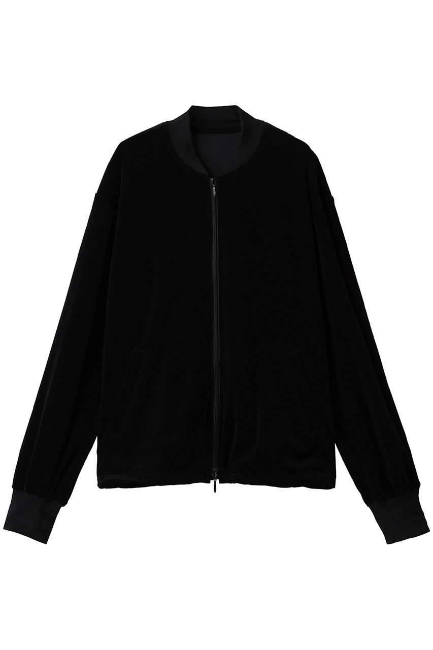 UNIVERSAL PRODUCTS. 【MEN】VELOUR BLOUSON (BLACK, 3) ユニバーサル プロダクツ ELLE SHOP