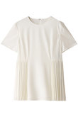 PLEATED PEPLUM TOP