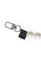 【予約販売】【ELLE SHOP限定】pearl ruban strap パールリボンストラップ エジュー/ajew