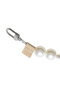 【予約販売】【ELLE SHOP限定】pearl ruban strap パールリボンストラップ エジュー/ajew