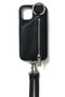 iPhone6/7/8/SE2 ajew cadenas zipphone case shoulder エジュー/ajew ブラック