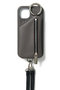 iPhone6/7/8/SE2 ajew cadenas zipphone case shoulder エジュー/ajew グレー
