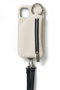 iPhone12/12pro ajew cadenas zipphone case shoulder エジュー/ajew ホワイト