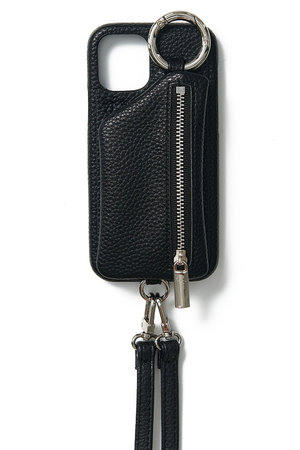 iPhone15/15Pro ajew cadenas zipphone case shoulder