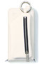 ajew vertical zipphone case shoulder エジュー/ajew ホワイト