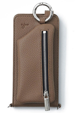 エジュー/ajewのajew vertical zipphone case shoulder(141000/141001)