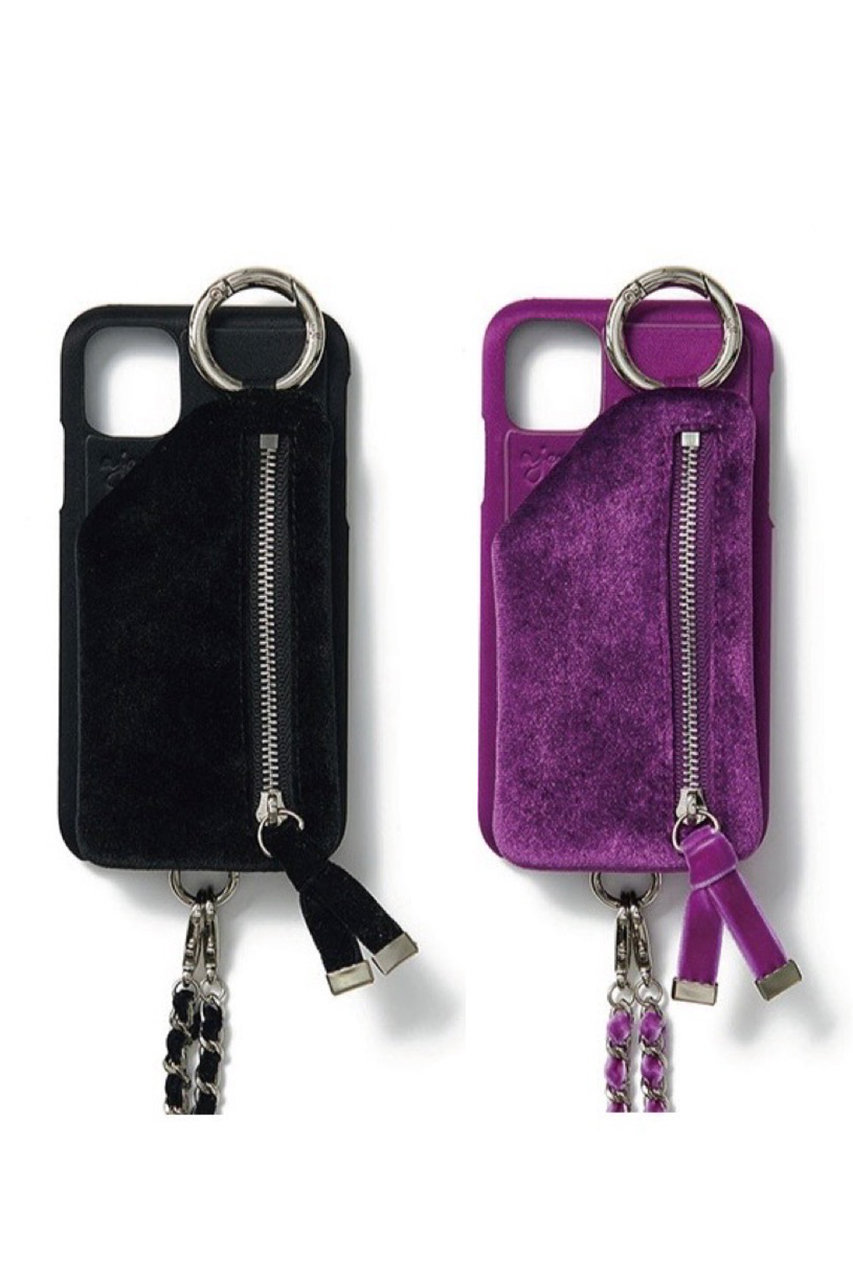 【新品未使用dress case】 エジューiPhone13Pro パープル ajew(エジュー)｜iPhone13/13Pro ajew dress case shoulder