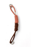 ajew Coil strap ピンクベージュ/ダークブラウン Coil strap / pinkbeige×darkbrown (発送はご注文から3営業日