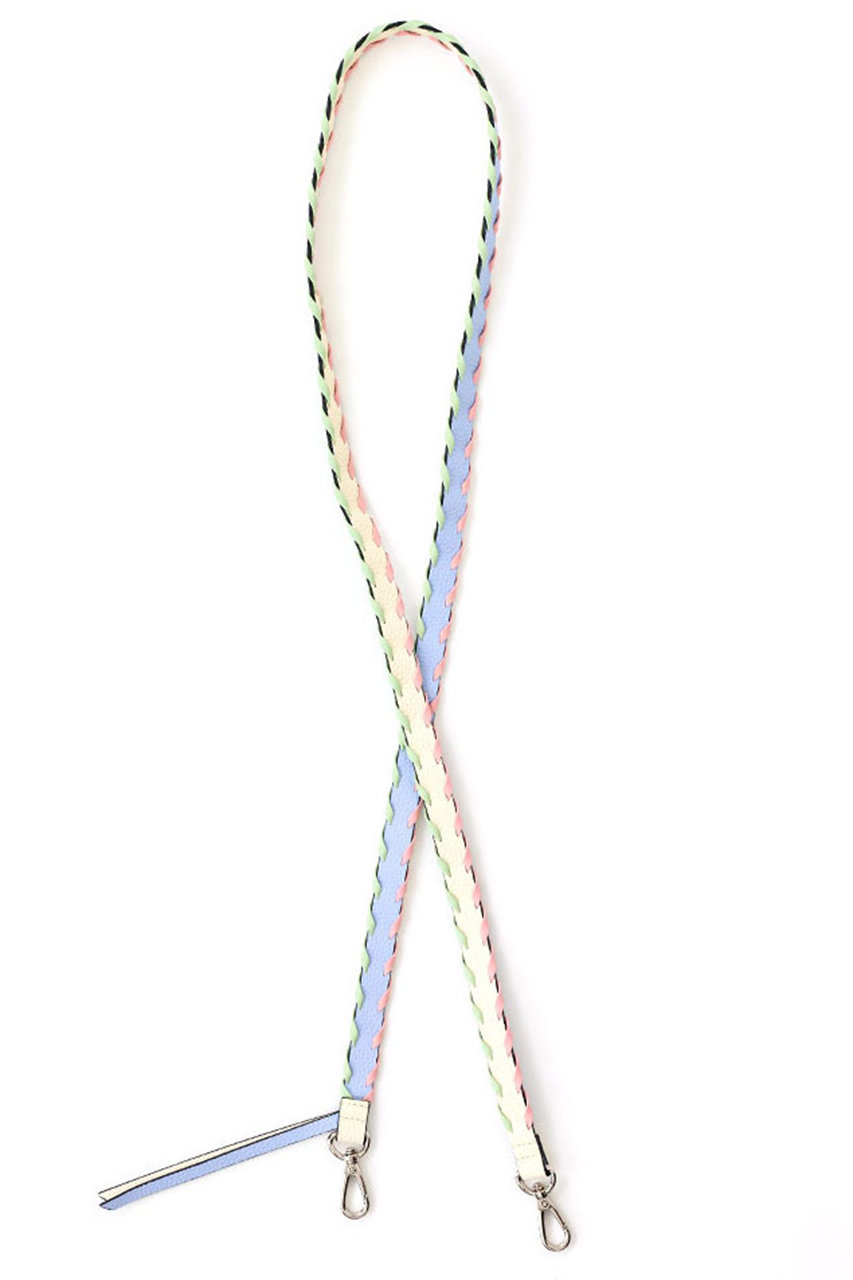 エジュー/ajewのdesign color shoulder(ライラック×ホワイト/AJ03_001)