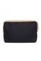 suede cosme pouch エジュー/ajew