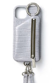 ajew(エジュー)｜iPhone16/16Pro ajew cadenas croco zipphone