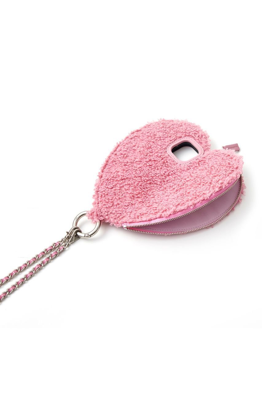 ajew(エジュー)｜iPhone16/16Pro ajew fluffy dress HEARTcase