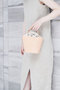 TAN leather basket エジュー/ajew