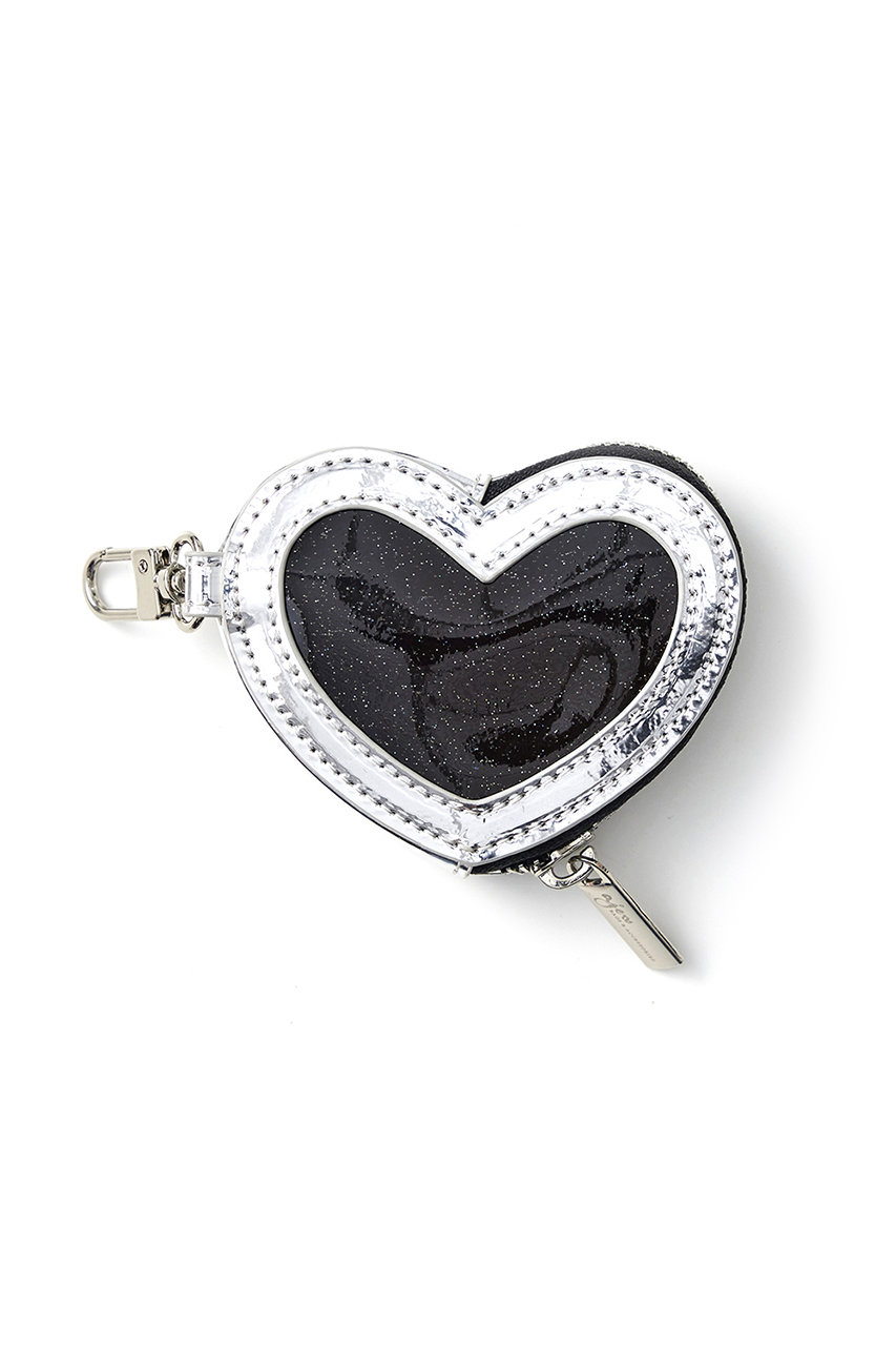 ajew(エジュー)｜HEART planet pouch/シルバー の通販｜ELLESHOP