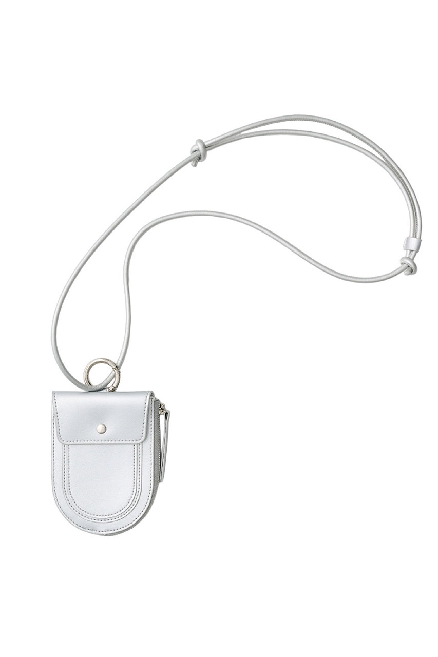 ajew Function wallet case (silver, F) エジュー ELLE SHOP
