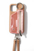 【展開終了】【V】iPhone15/15Pro ajew cadenas PVC zipphone case shoulder