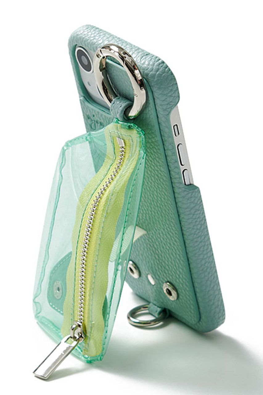 ajew(エジュー)｜iPhone16/16Pro ajew cadenas PVC zipphone case