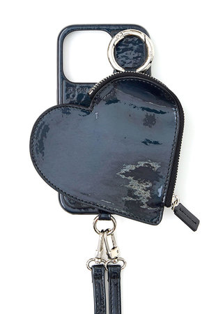 エジュー/ajewのiPhone14/14Pro ajew glow heart pocket case(141000/141001)