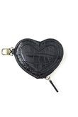 ajew croco heart pouch