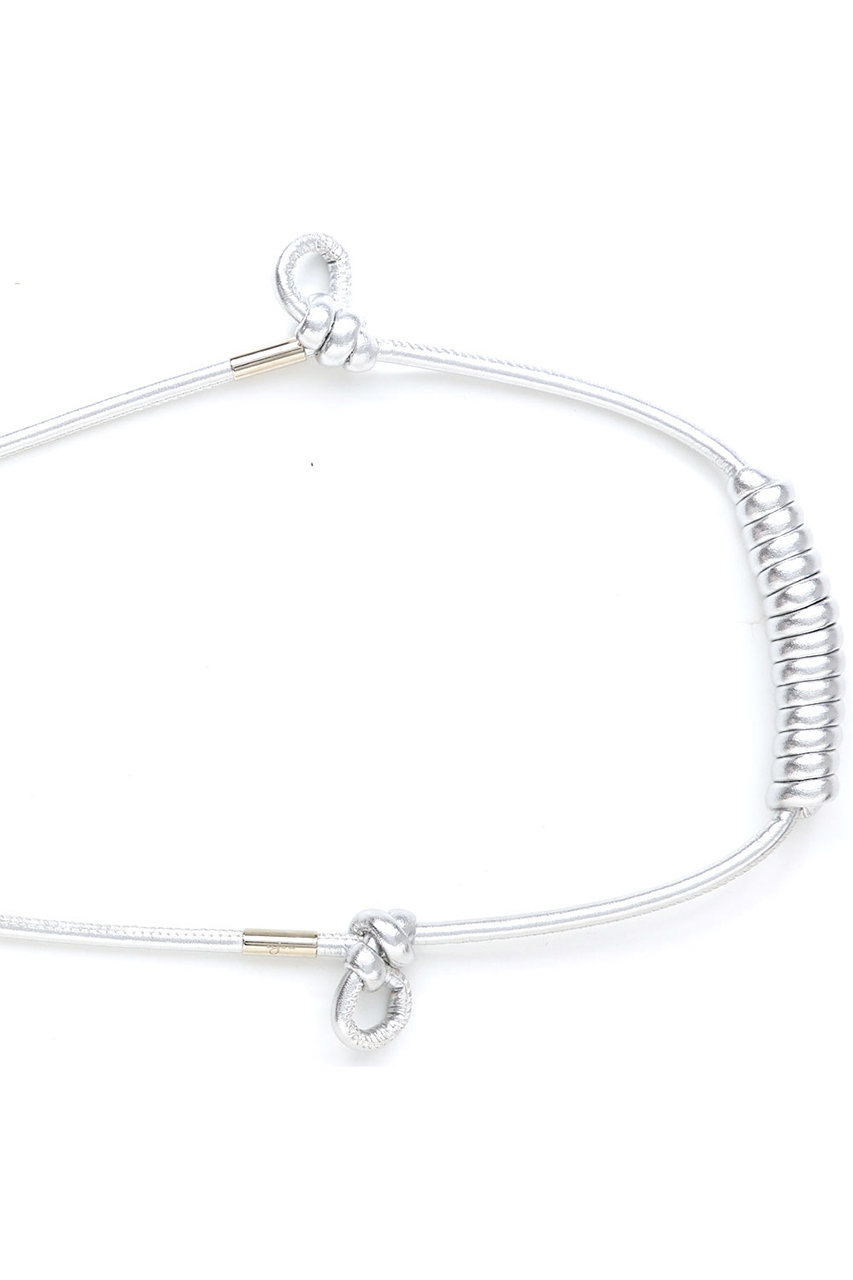 新品　ajew エジュー　Coil strap シルバー ajew(エジュー)｜coil strap/ブラック×イエロー の通販｜ELLESHOP