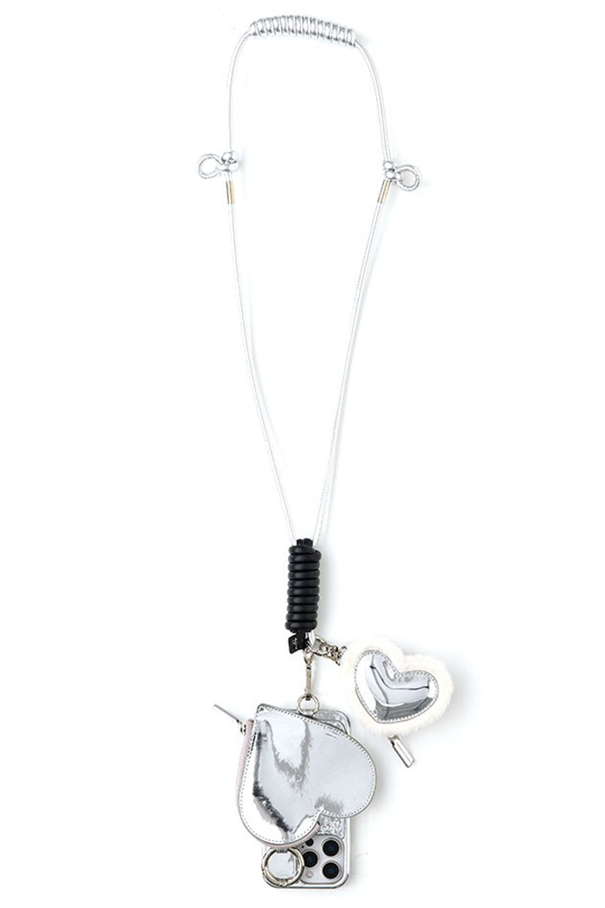 ajew(エジュー)｜Coil shoulder/シルバー×ブラック の通販｜ELLESHOP