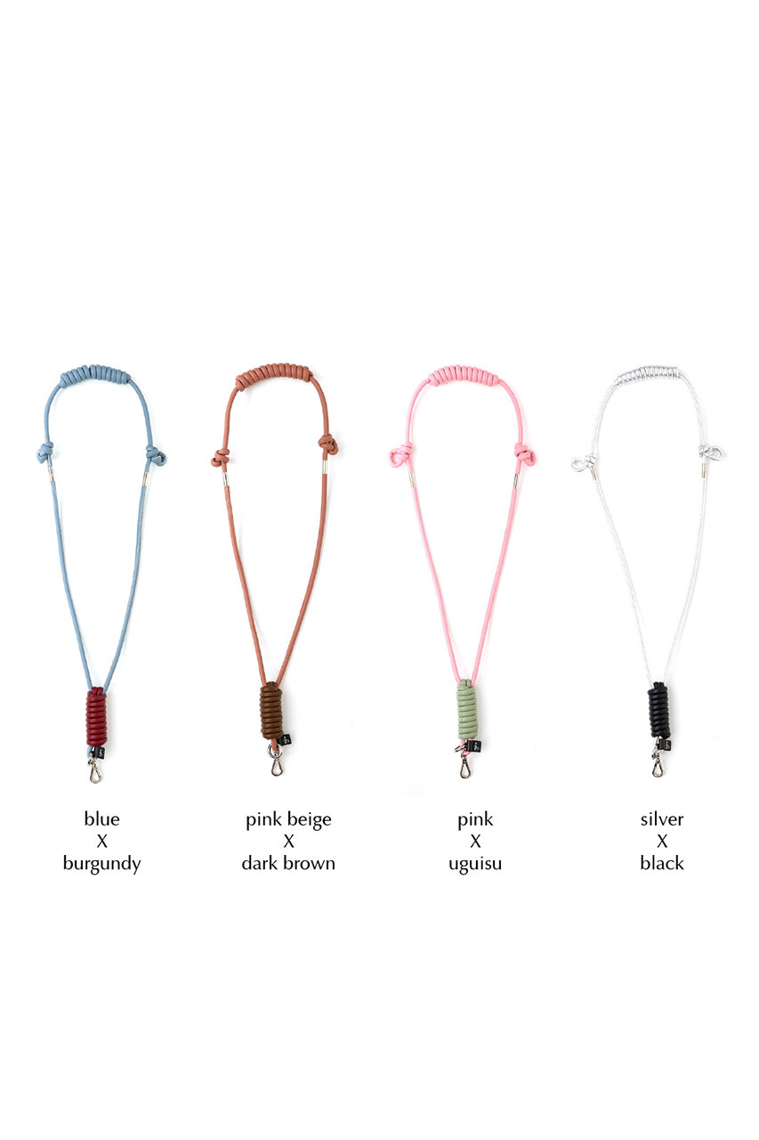 ajew(エジュー)｜Coil shoulder/シルバー×ブラック の通販｜ELLESHOP