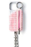 ajew(エジュー)｜iPhone17/17Pro ajew TWEED cadenas zipphone case