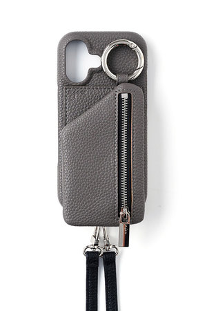 エジュー/ajewのiPhone17/17Pro ajew cadenas zipphone case shoulder