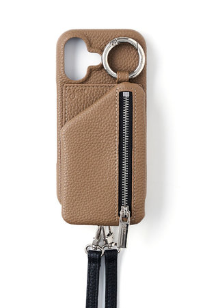 エジュー/ajewのiPhone17/17Pro ajew cadenas zipphone case shoulder