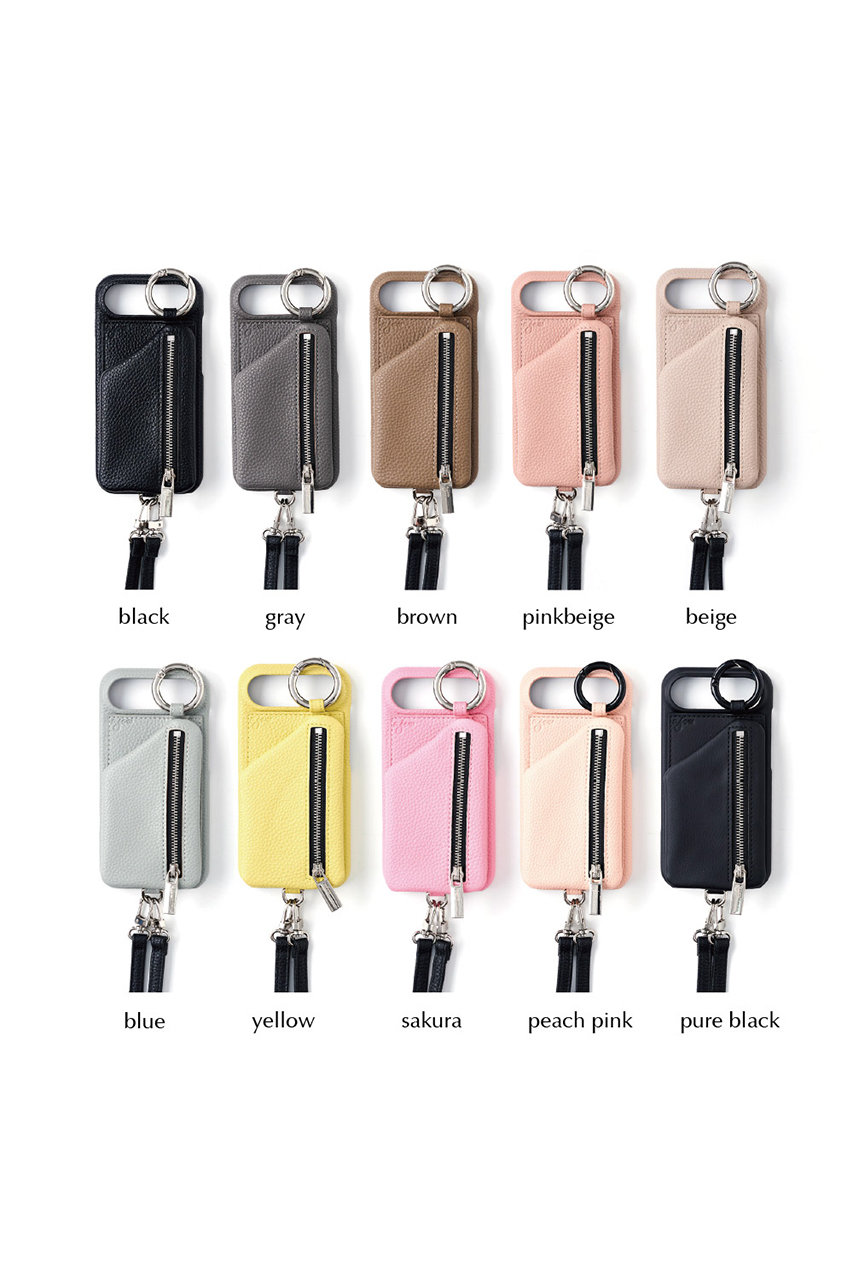 ajew ブラック ジッパー付きケース　17promax美品 cadenas zipphone case | iPhone17 / black - ajew（エジュー）公式サイト