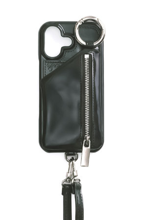 エジュー/ajewのiPhone15/15Pro ajew patent case shoulder(新仕様カードケース付)(141000/141001)