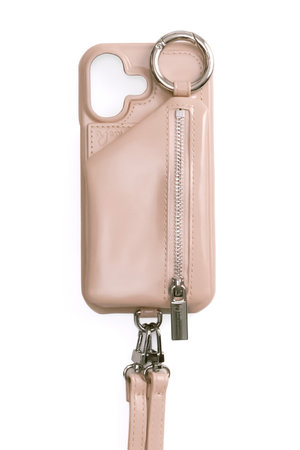 エジュー/ajewのiPhone15/15Pro ajew patent case shoulder(新仕様カードケース付)(141000/141001)