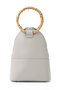 Bamboo Q leather bag エジュー/ajew gray