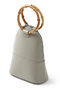 Bamboo Q leather bag エジュー/ajew