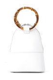 Bamboo Q leather bag
