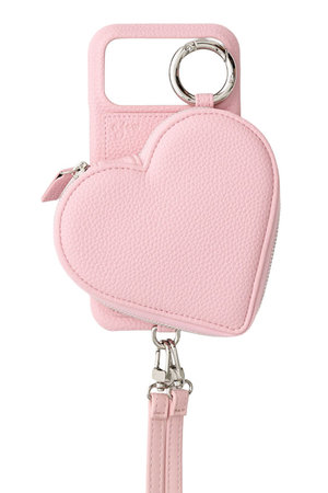 エジュー/ajewの【予約販売】【ajew×Bijou de M】PU HEART pocket case （MagSafe対応）(141000/141001)