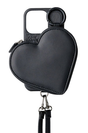 エジュー/ajewの【予約販売】【ajew×Bijou de M】PU HEART pocket case （MagSafe対応）(141000/141001)
