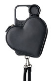 【ajew×Bijou de M】PU HEART pocket case （MagSafe対応）
