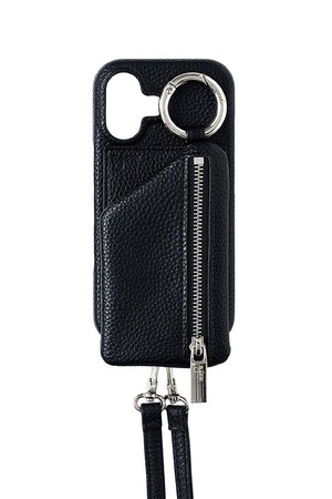 エジュー/ajewのiPhone15/15Pro ajew cadenas zipphone case shoulder(カードケース有)