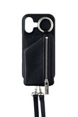 iPhone15/15Pro ajew cadenas zipphone case shoulder(カードケース有)