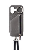 iPhone15/15Pro ajew cadenas zipphone case shoulder(カードケース有)