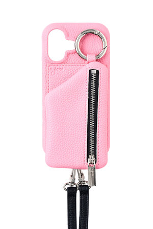 エジュー/ajewのiPhone15/15Pro ajew cadenas zipphone case shoulder(カードケース有)