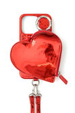 iPhone17 ajew glow heart pocket case (カードケース有)