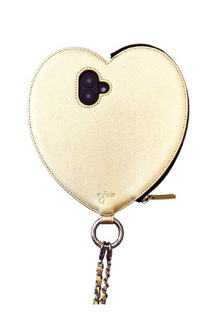 エジュー/ajewのiPhone17/17Pro ajew dress HEART case shoulder(141000/141001)