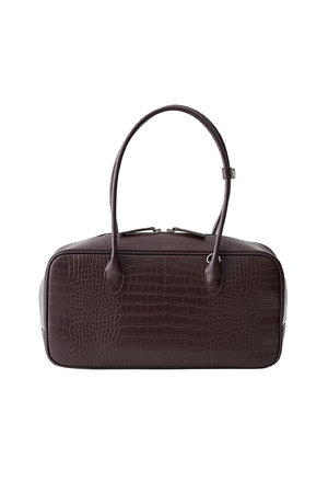 エジュー/ajewの【UNISEX】croco rectanglebag(120400/120401)