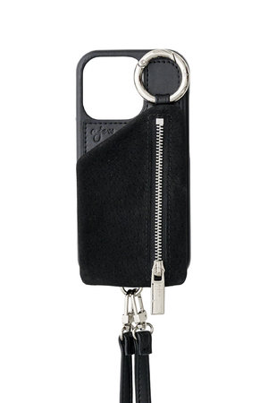 エジュー/ajewの【予約販売】iPhone17/18 ajew suede essential pocket case（カードケース有）(141000/141001)