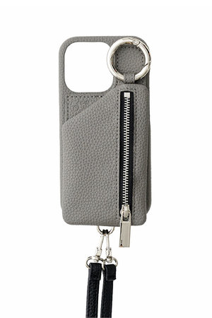 エジュー/ajewの【予約販売】iPhone15 ajew cadenas zipphone case shoulder（magSafe対応）(141000/141001)